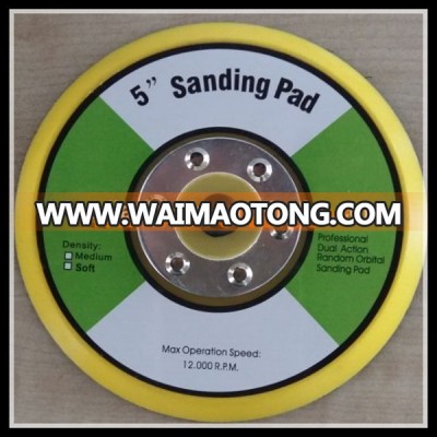 5" foam hook and loop backing Sanding Disc/sanding pad